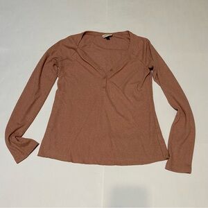 ⭐️ Women's Long Sleeve Top in Blush pink🍁